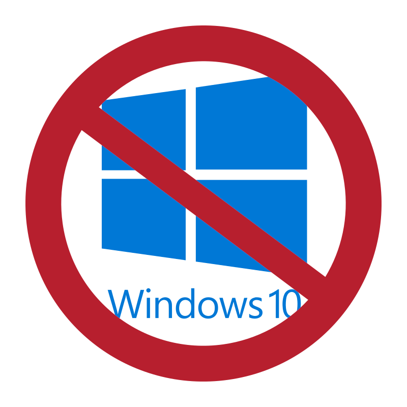 no Windows 10 image